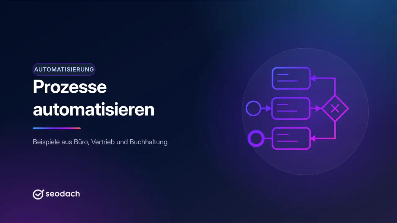 Prozessautomatisierung: 10 Beispiele aus Büro, Vertrieb und Buchhaltung