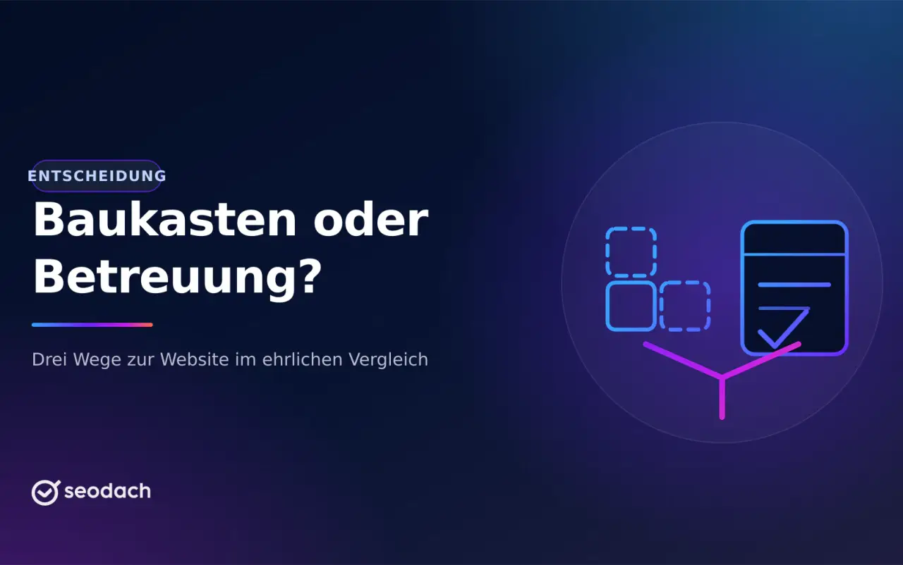 Homepage-Baukasten Vergleich: Baukasten, Agentur oder Abo?