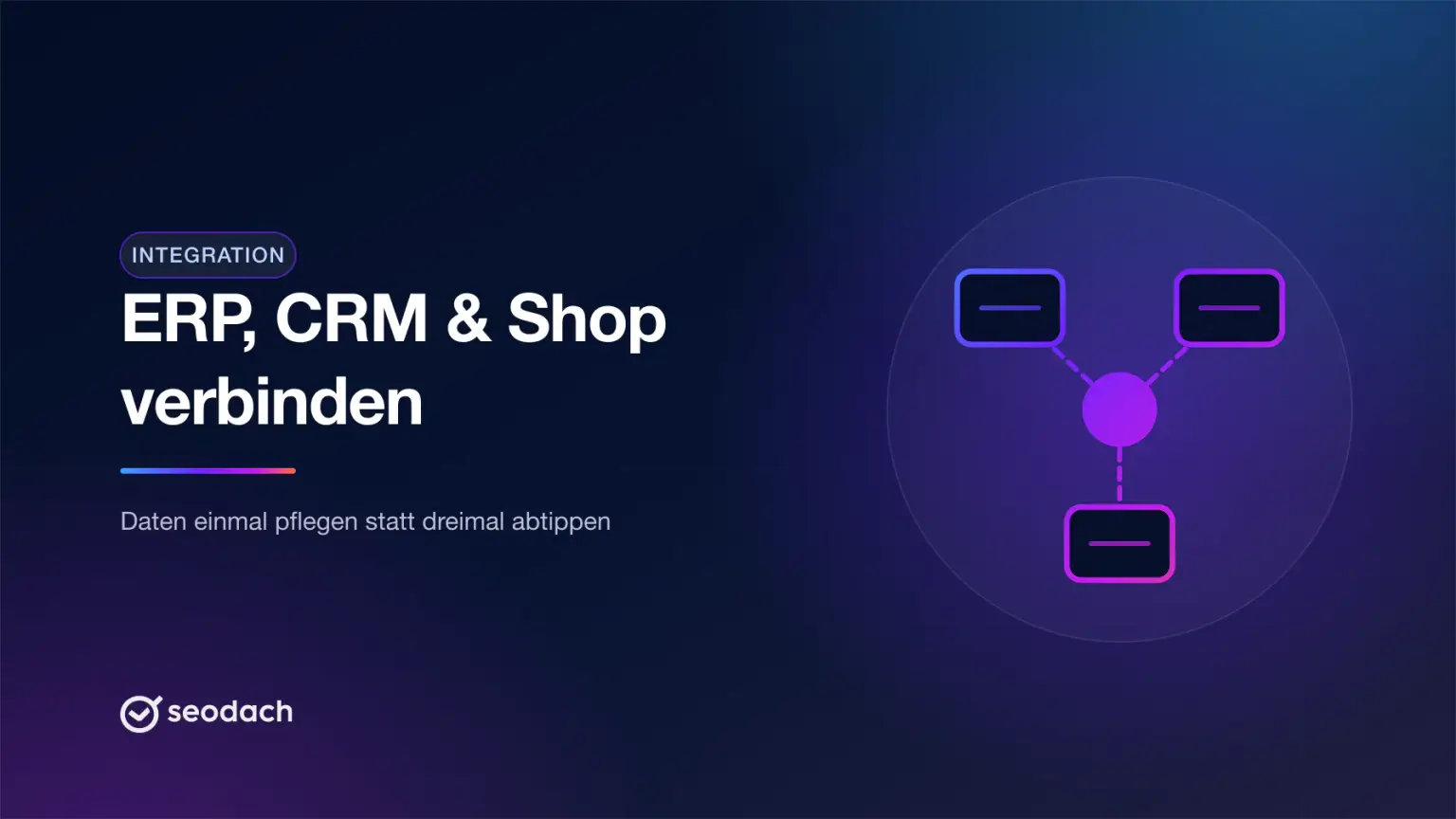 Systemintegration: ERP, CRM und Onlineshop verbinden